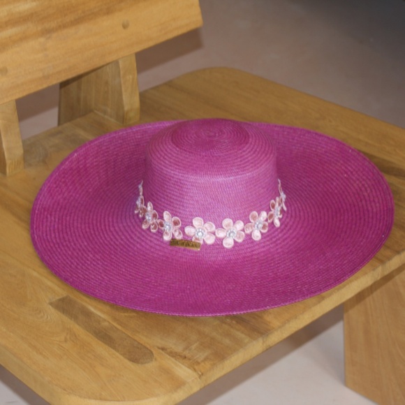 FLOR STRAW HAT - Picture 7 of 11